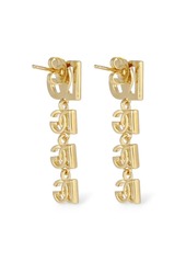 Dolce & Gabbana Dg Logo Cascade Earrings