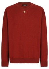 Dolce & Gabbana DG-logo cashmere jumper