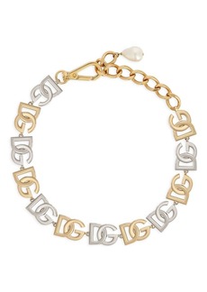 Dolce & Gabbana DG-logo chain necklace