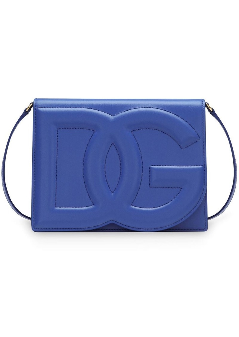 Dolce & Gabbana DG Logo leather crossbody bag