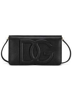 Dolce & Gabbana DG-logo leather shoulder bag