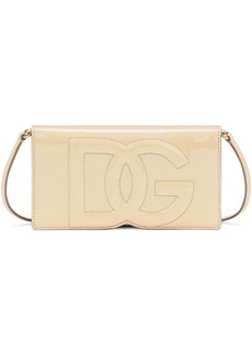 Dolce & Gabbana DG Logo patent-leather mini bag