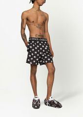 Dolce & Gabbana DG-logo swim shorts