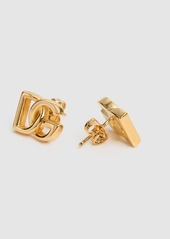 Dolce & Gabbana Dg Logo Stud Earrings