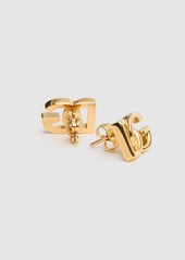 Dolce & Gabbana Dg Logo Stud Earrings