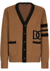 Dolce & Gabbana DG logo virgin-wool cardigan