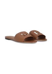 Dolce & Gabbana DG-logo leather sandals