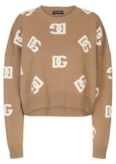 Dolce & Gabbana DG monogram virgin wool jumper