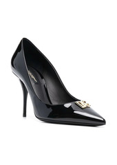 Dolce & Gabbana DG plaque point-toe pumps