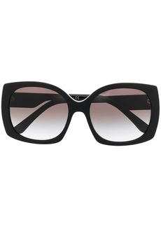 Dolce & Gabbana DG4385 oversized-frame sunglasses