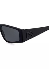 Dolce & Gabbana DG4453F 55MM Rectangular Sunglasses