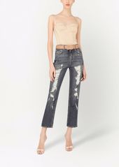 Dolce & Gabbana distressed boyfriend jeans