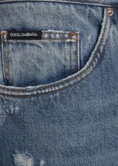 Dolce & Gabbana Distressed Denim Five Pocket Jeans