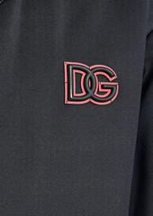 Dolce & Gabbana - Appliquéd shell hooded jacket - Black - IT 48