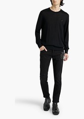 Dolce & Gabbana - Bead-embellished cashmere sweater - Black - IT 44