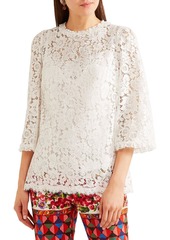 Dolce & Gabbana - Corded lace top - White - IT 36