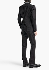 Dolce & Gabbana - Cotton-blend twill blazer - Black - IT 46