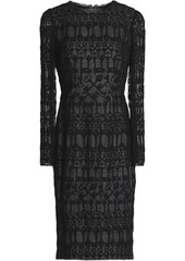 Dolce & Gabbana - Crocheted cotton dress - Black - IT 40