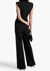 Dolce & Gabbana - Double-breasted grain de poudre wool-blend jumpsuit - Black - IT 44