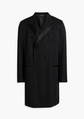 Dolce & Gabbana - Double-breasted wool-twill coat - Black - IT 54