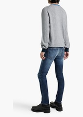 Dolce & Gabbana - Embellished cashmere sweater - Gray - IT 54