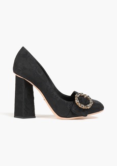 Dolce & Gabbana - Embellished brocade pumps - Black - EU 37