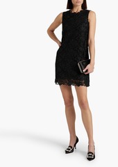 Dolce & Gabbana - Guipure lace mini dress - Black - IT 48