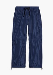 Dolce & Gabbana - Jacquard-trimmed shell track pants - Blue - IT 48