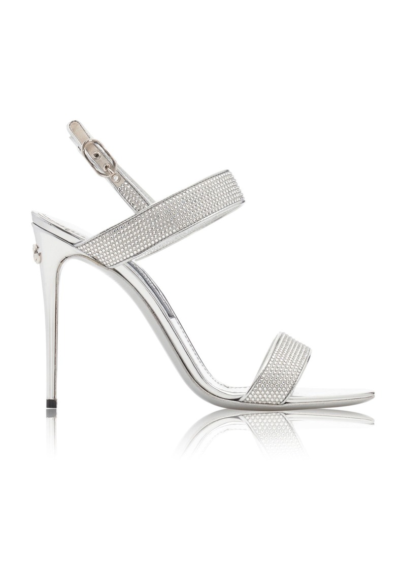Dolce & Gabbana - Keira Sandals - White - IT 36 - Moda Operandi