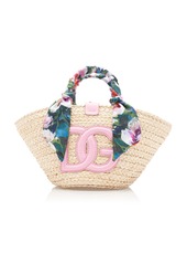 Dolce & Gabbana - Kendra Raffia Tote Bag - Pink - OS - Moda Operandi