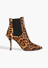 Dolce & Gabbana - Leopard-print calf hair ankle boots - Animal print - EU 35