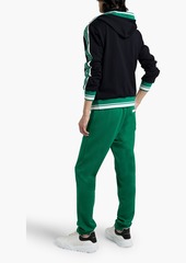 Dolce & Gabbana - Printed French cotton-blend terry sweatpants - Green - IT 52
