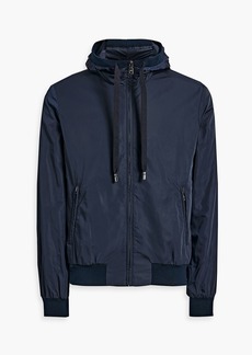 Dolce & Gabbana - Printed shell hooded jacket - Blue - IT 44