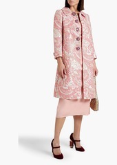 Dolce & Gabbana - Metallic brocade coat - Pink - IT 40