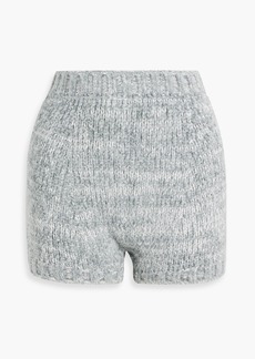Dolce & Gabbana - Metallic wool-blend shorts - Gray - IT 38