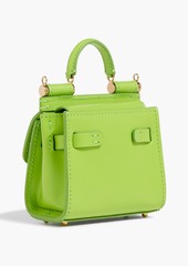 Dolce & Gabbana - Mini Sicily leather shoulder bag - Green - OneSize