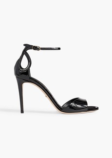 Dolce & Gabbana - Patent-leather sandals - Black - EU 35