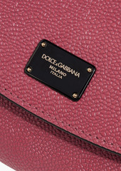 Dolce & Gabbana - Pebbled-leather clutch - Pink - OneSize