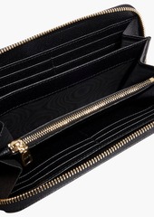 Dolce & Gabbana - Pebbled-leather continental wallet - Black - OneSize