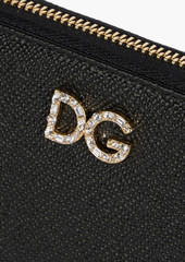 Dolce & Gabbana - Pebbled-leather continental wallet - Black - OneSize