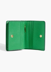 Dolce & Gabbana - Pebbled-leather wallet - Green - OneSize