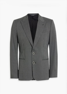 Dolce & Gabbana - Pinstriped cotton-blend twill blazer - Gray - IT 50