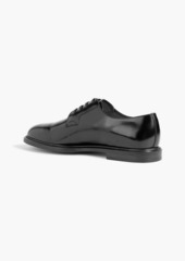 Dolce & Gabbana - Polished leather derby shoes - Black - UK 6
