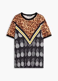 Dolce & Gabbana - Printed cotton-jersey T-shirt - Animal print - IT 54