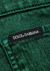 Dolce & Gabbana - Skinny-fit denim jeans - Green - IT 44