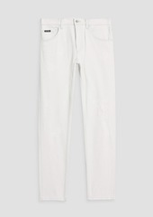 Dolce & Gabbana - Skinny-fit distressed denim jeans - White - IT 44