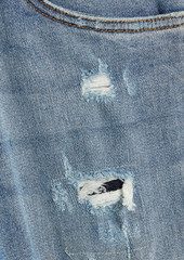 Dolce & Gabbana - Skinny-fit distressed faded denim jeans - Blue - IT 44