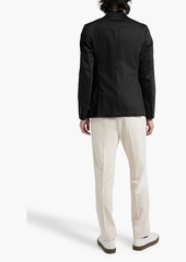 Dolce & Gabbana - Slim-fit cotton-blend twill blazer - Black - IT 48