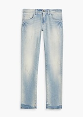 Dolce & Gabbana - Skinny-fit distressed denim jeans - Blue - IT 44