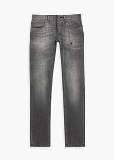 Dolce & Gabbana - Slim-fit distressed denim jeans - Gray - IT 44